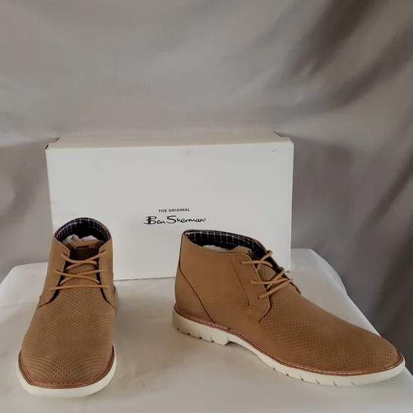 Ben Sherman Dirk Chukka Boots - Men’s Size 11 Ben Sherman Dirk Chukka Black Boot Lace Up Men main image 2
